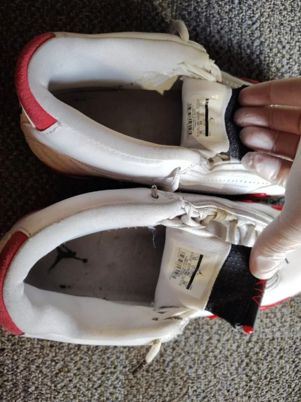 Size 12 - Air Jordan 14 Retro 2012 Candy, Cane Box Not Included